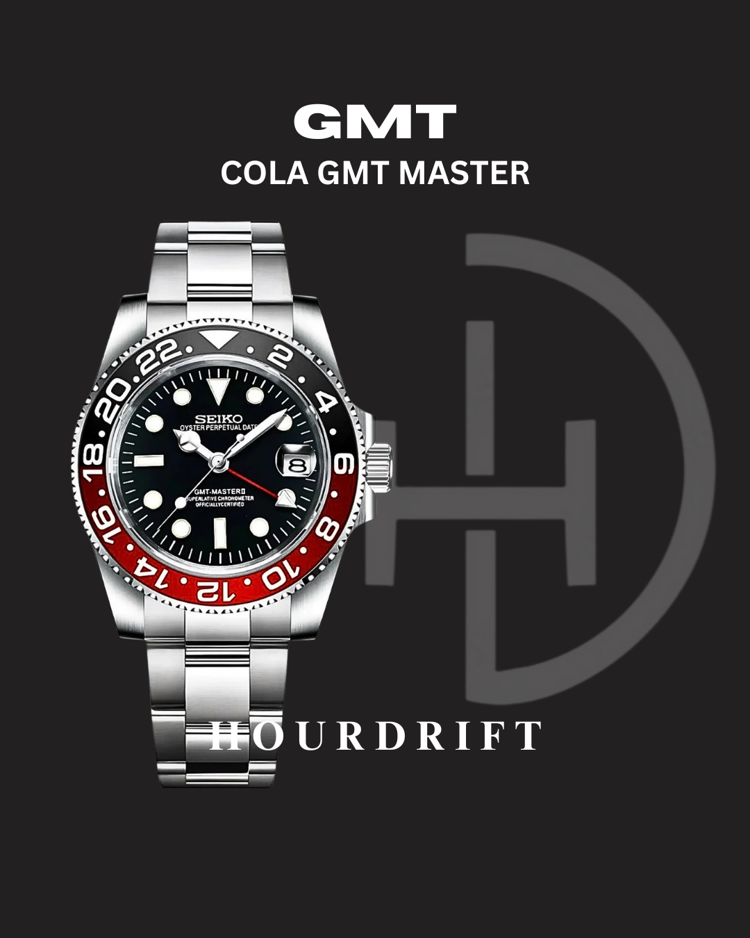Seiko Mod Coke GMT