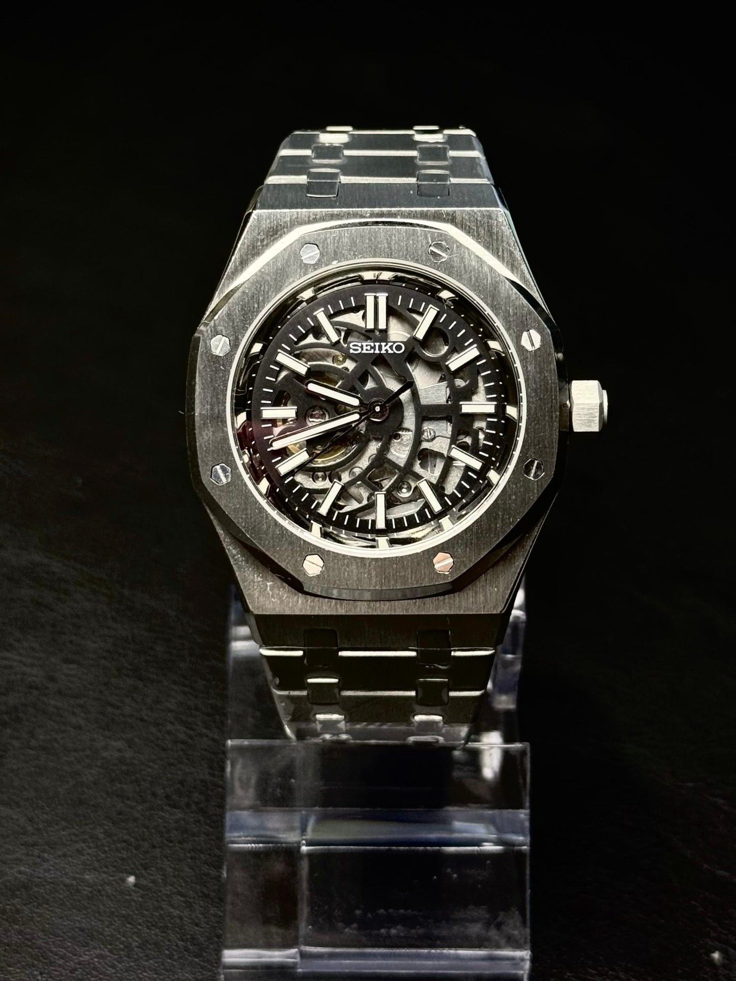 Seiko Mod Royal Oak Skeleton