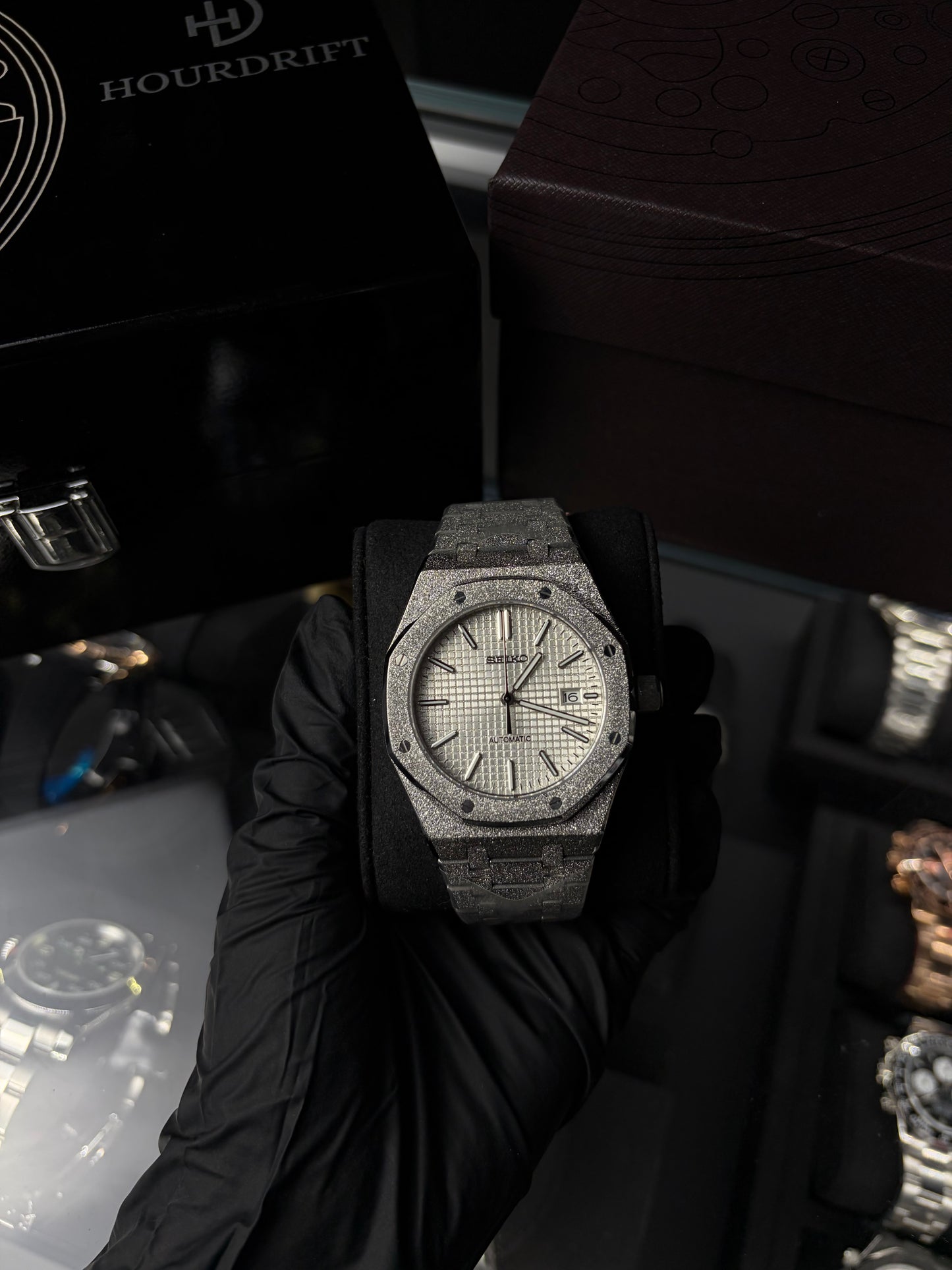 Seiko Mod Royal Oak Frosted