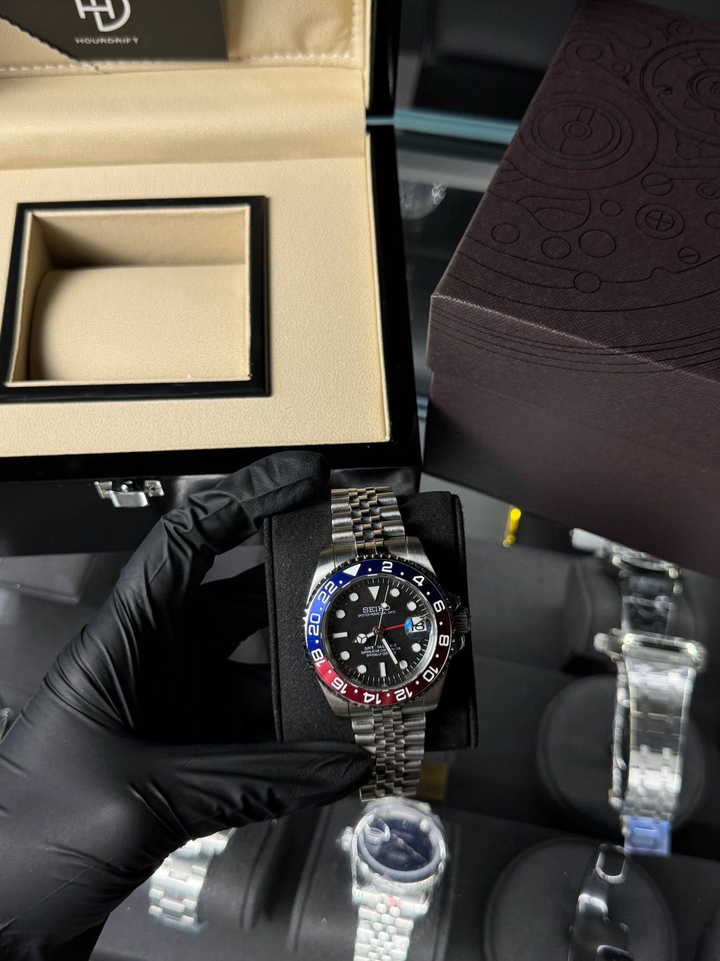 Seiko Mod Pepsi GMT