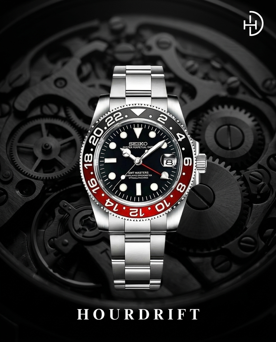 Seiko Mod Coke GMT