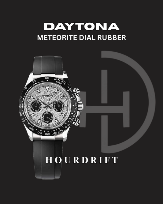 Seiko Mod Daytona Meteorite Dial (Rubber Strap)