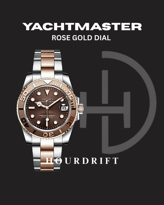 Seiko Mod Yachtmaster Rose