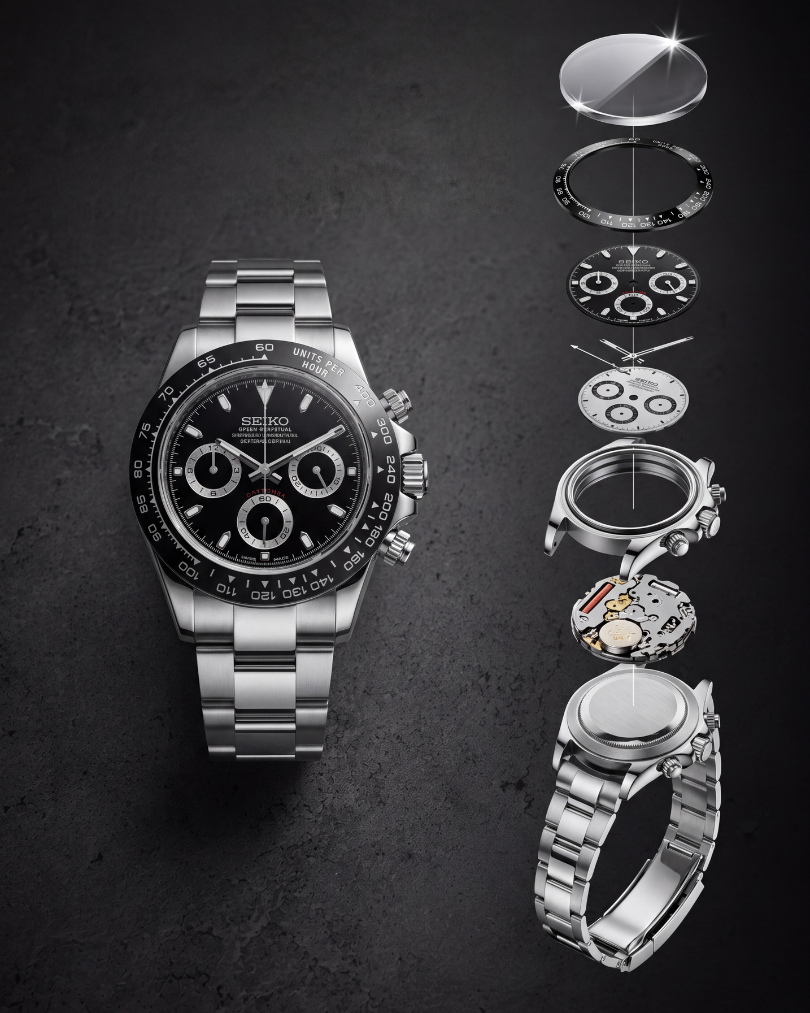 Seiko Mod Daytona Godzilla