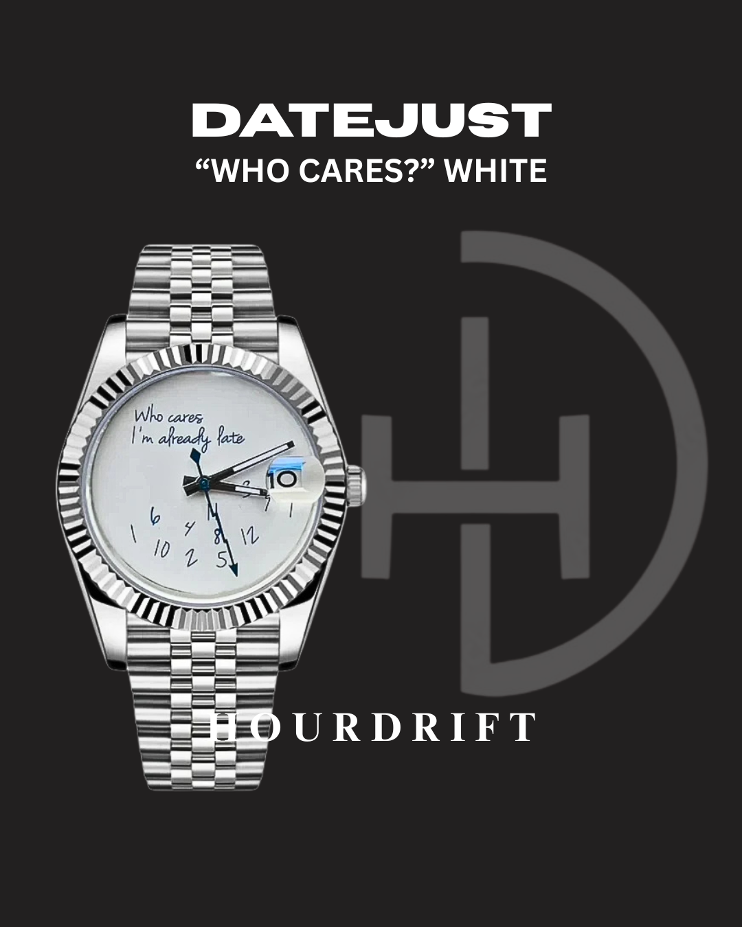 Seiko Mod Datejust (Who cares I'm already late)