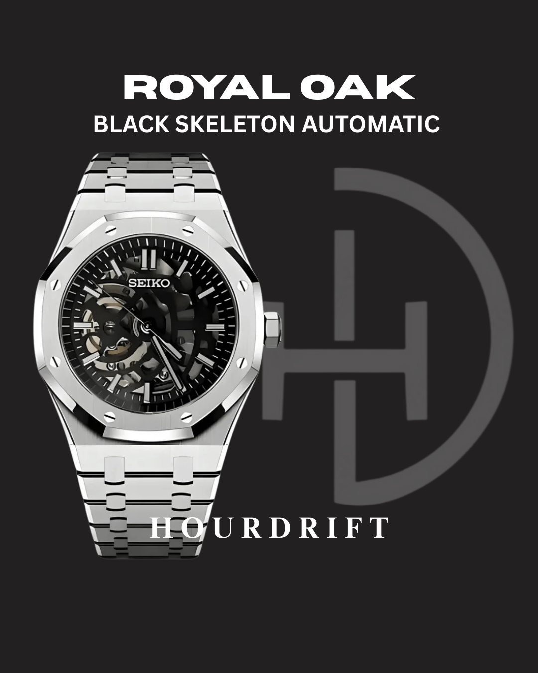 Seiko Mod Royal Oak Skeleton