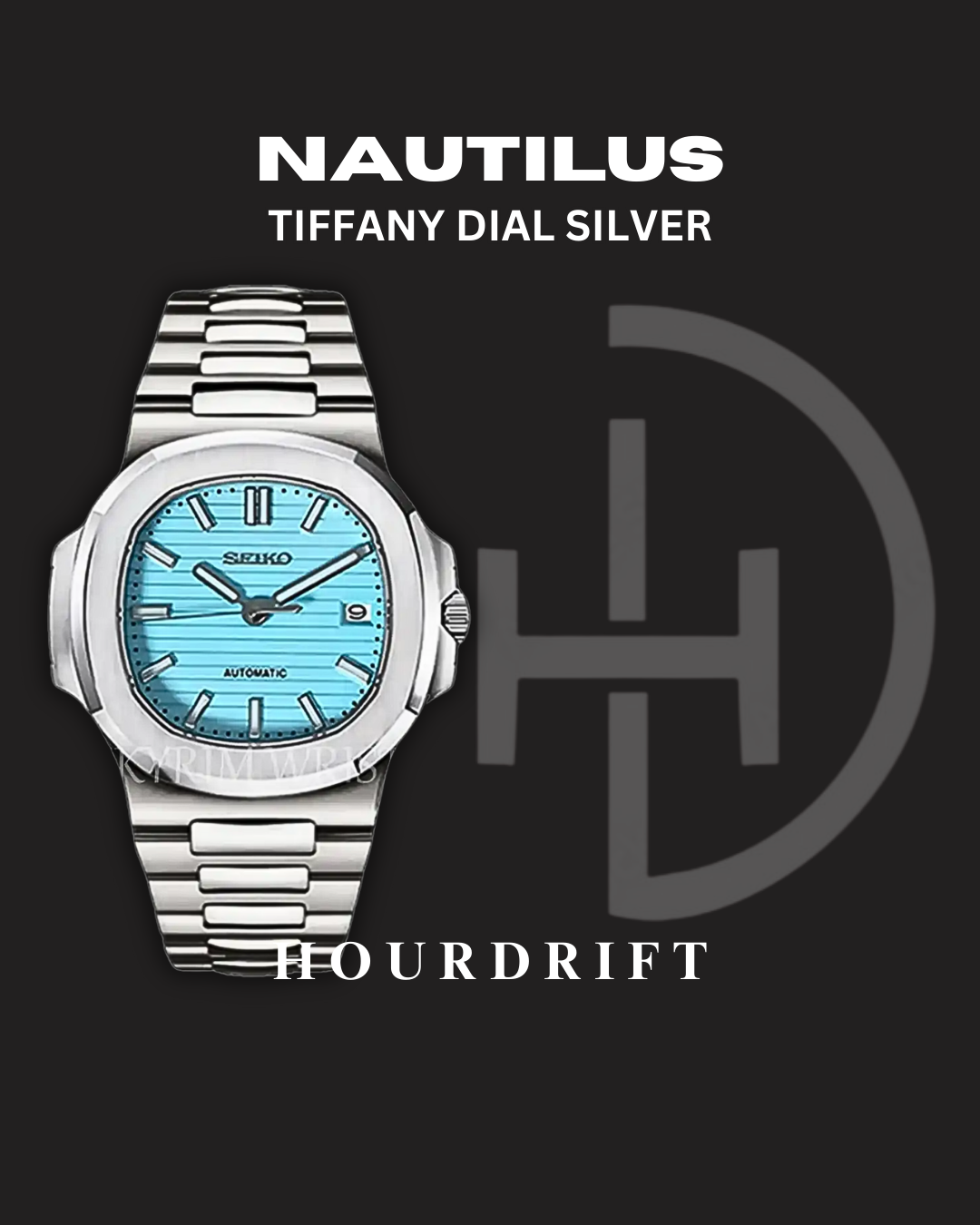 Seiko Mod Nautilus Tiffany Blue