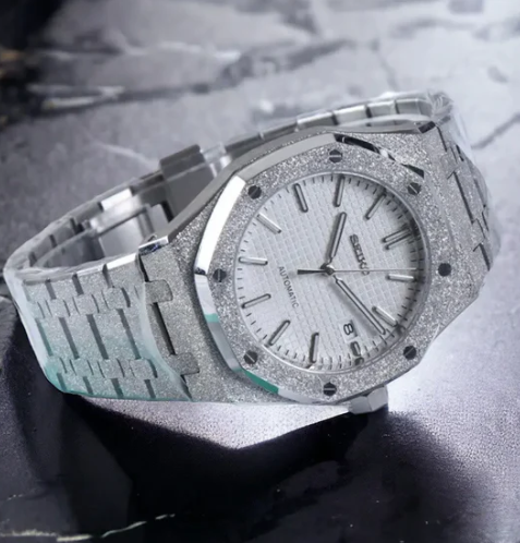 Seiko Mod Royal Oak Frosted