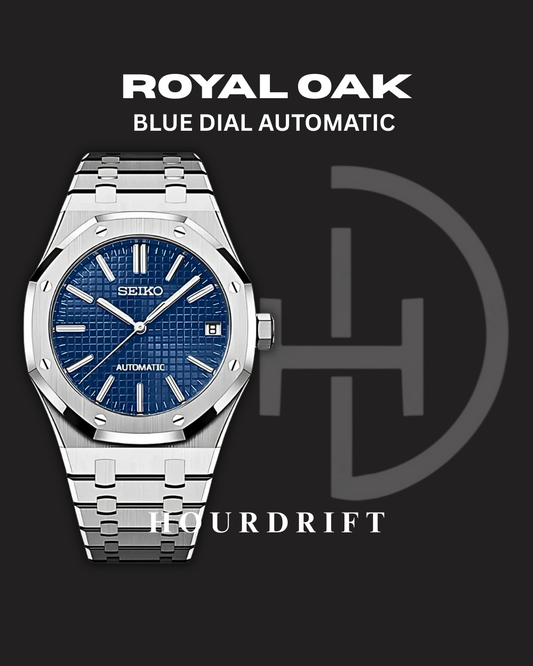 Seiko Mod Royal Oak Blue Automatic