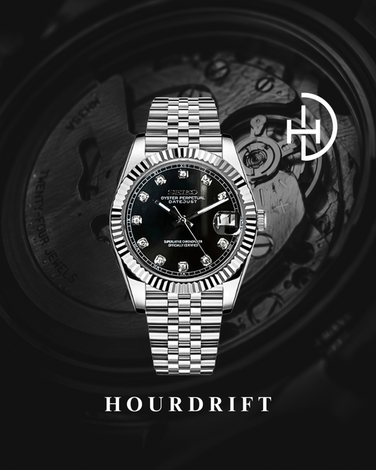 Seiko Mod Datejust Black Gem