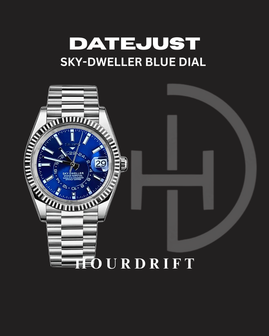 Seiko Mod Skydweller Blue Dial