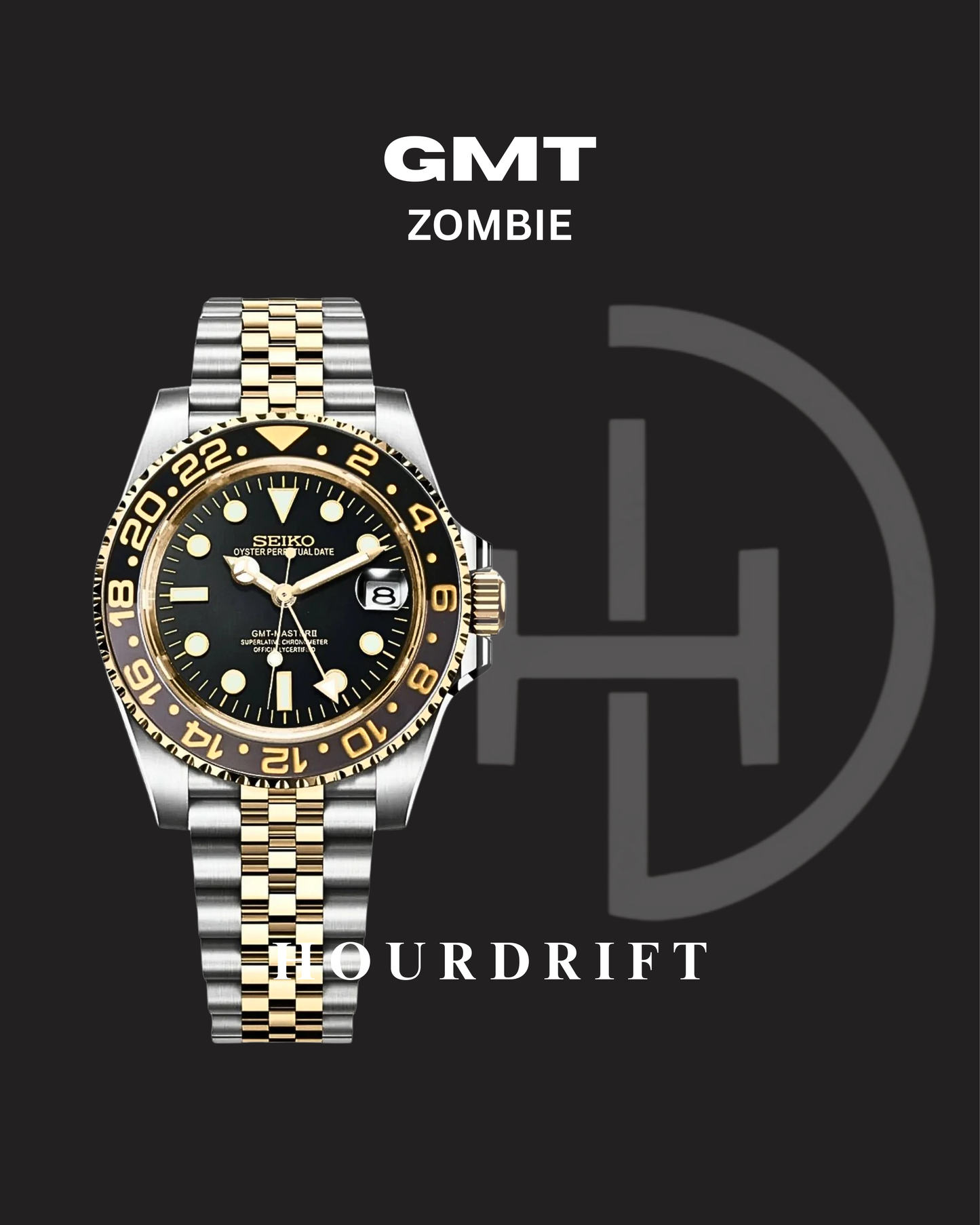 Seiko Mod Zombie GMT