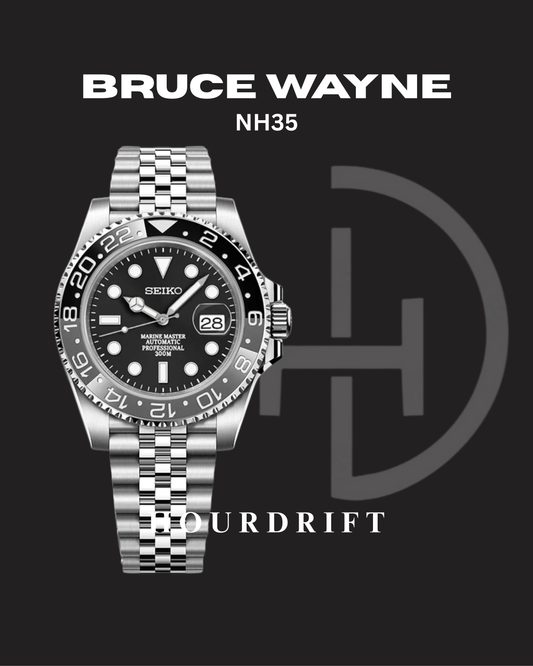 Seiko Mod Bruce Wayne