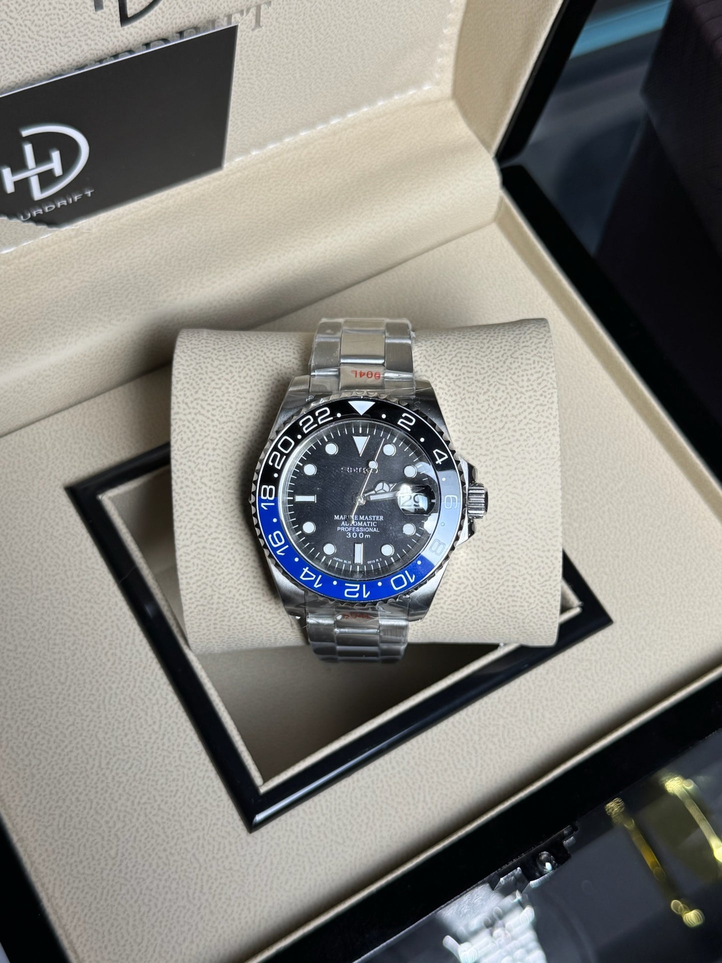 Seiko Mod Batman