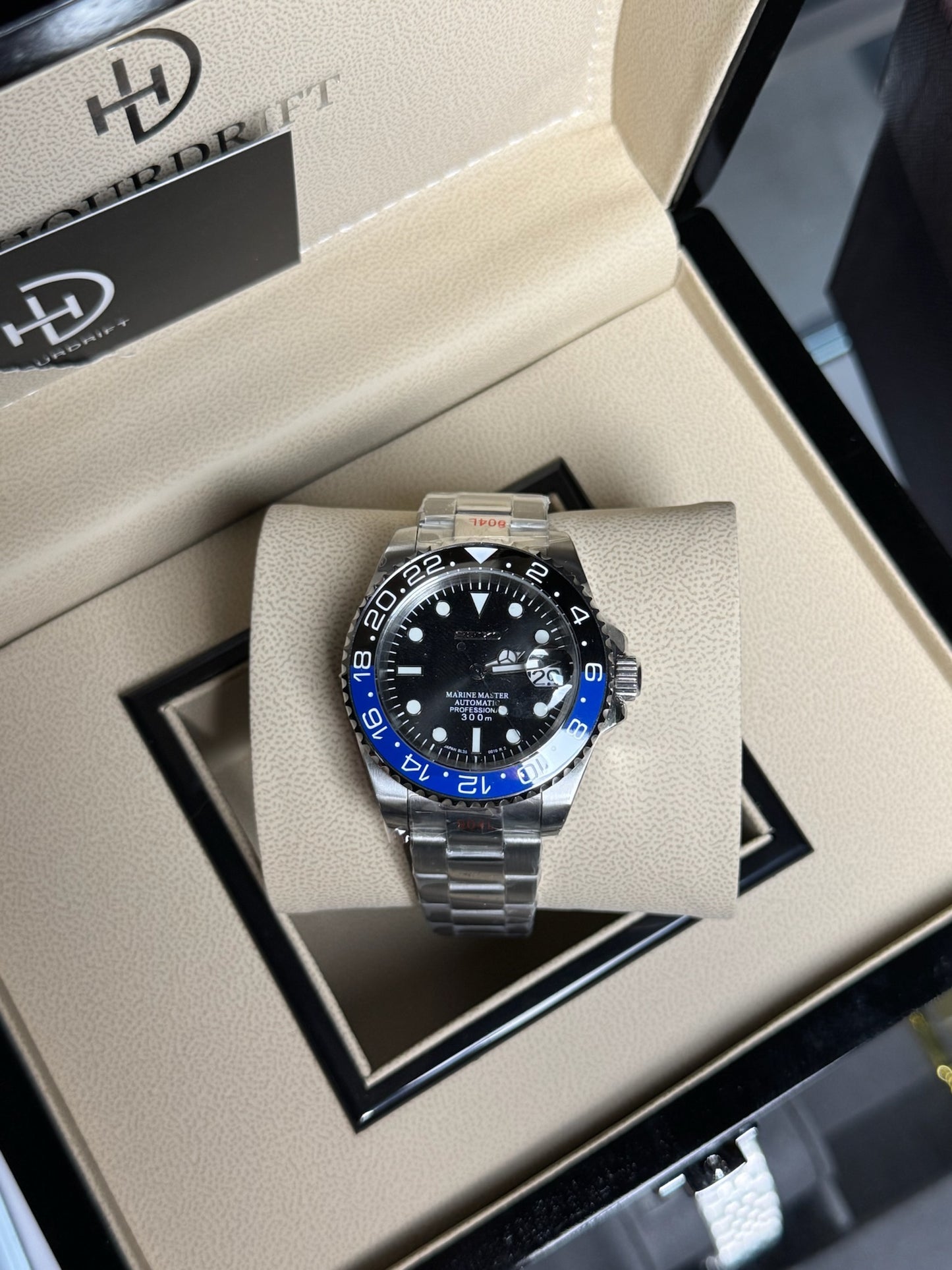 Seiko Mod Batman