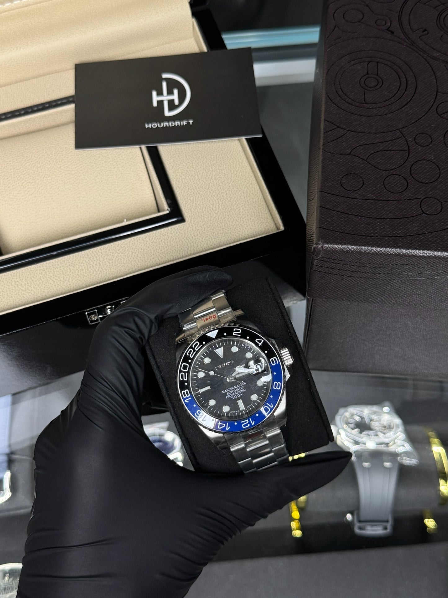 Seiko Mod Batman