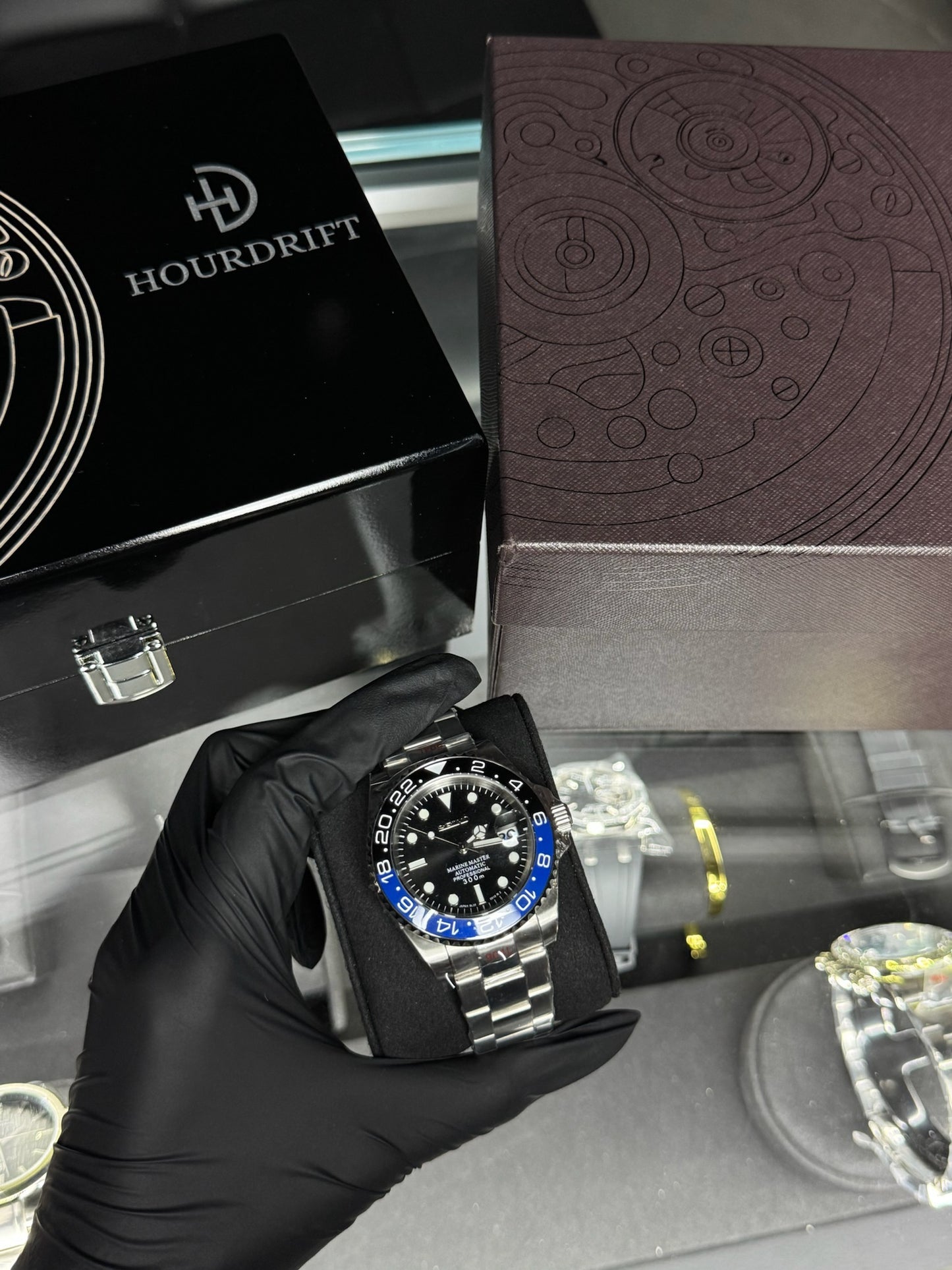 Seiko Mod Batman
