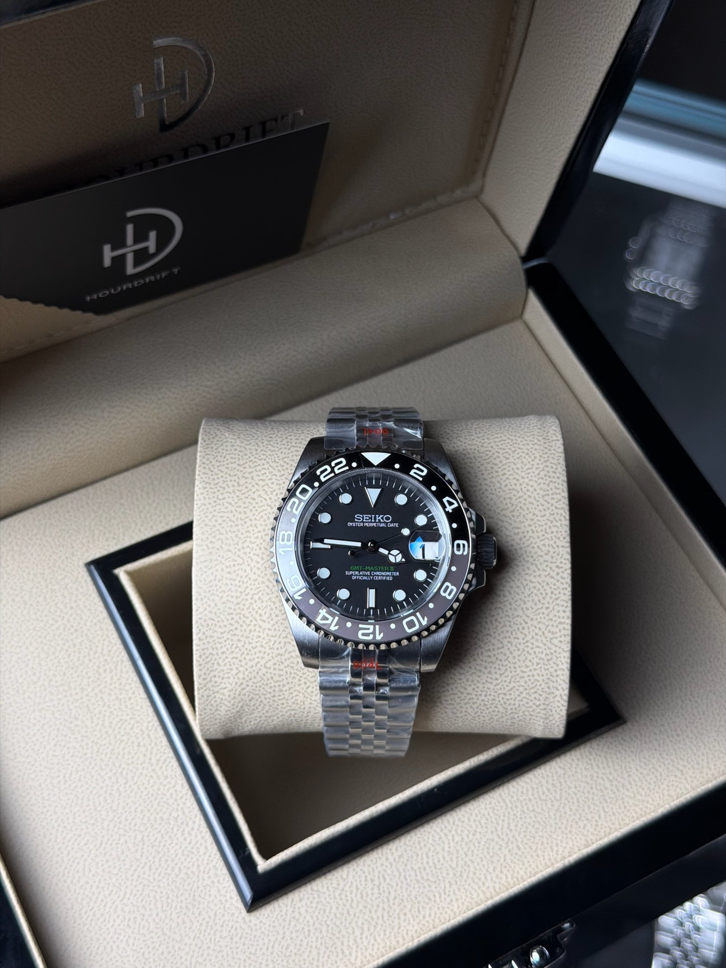 Seiko Mod Bruce Wayne
