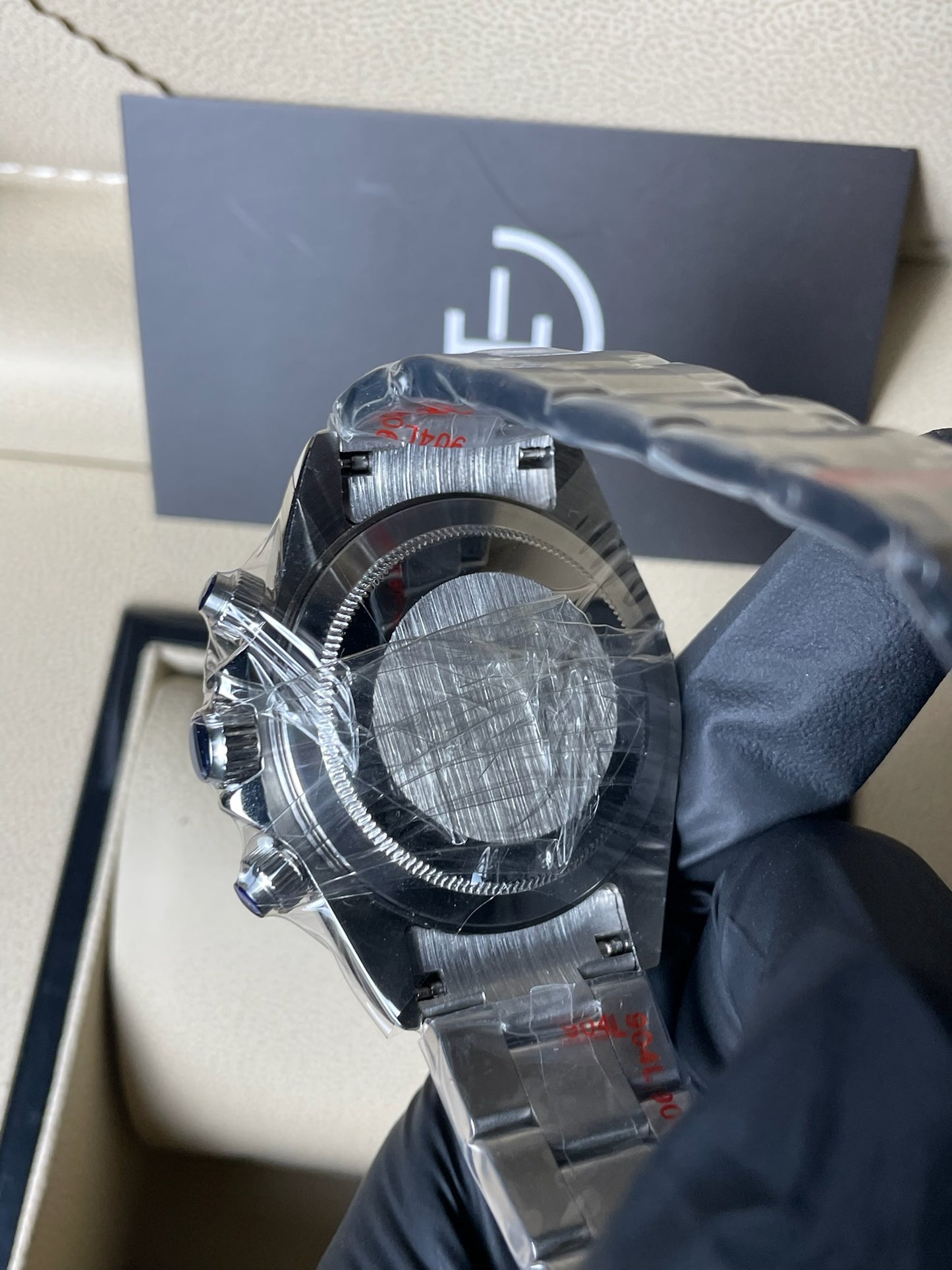 Seiko Mod Daytona Silver Rainbow