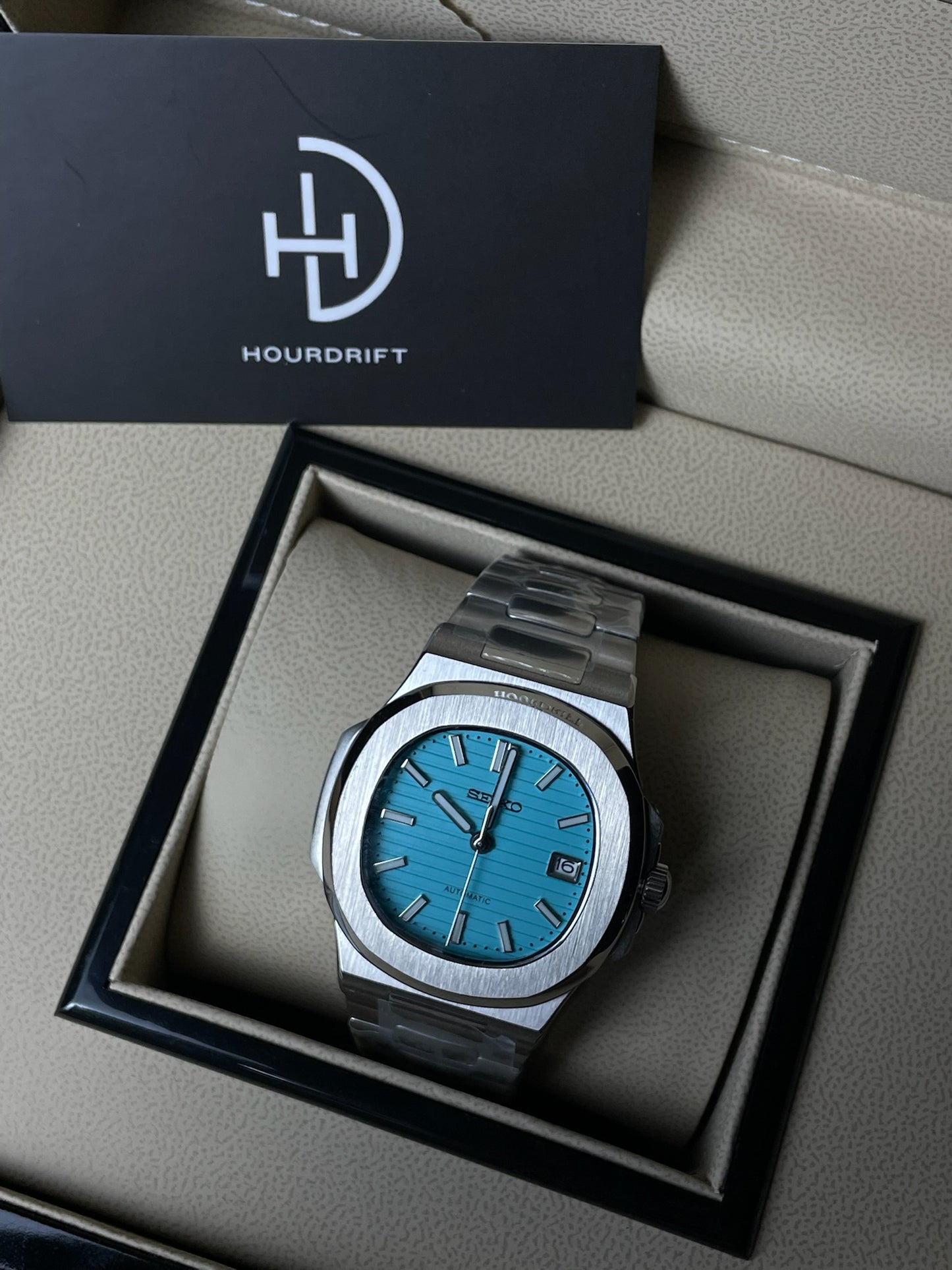 Seiko Mod Nautilus Tiffany Blue