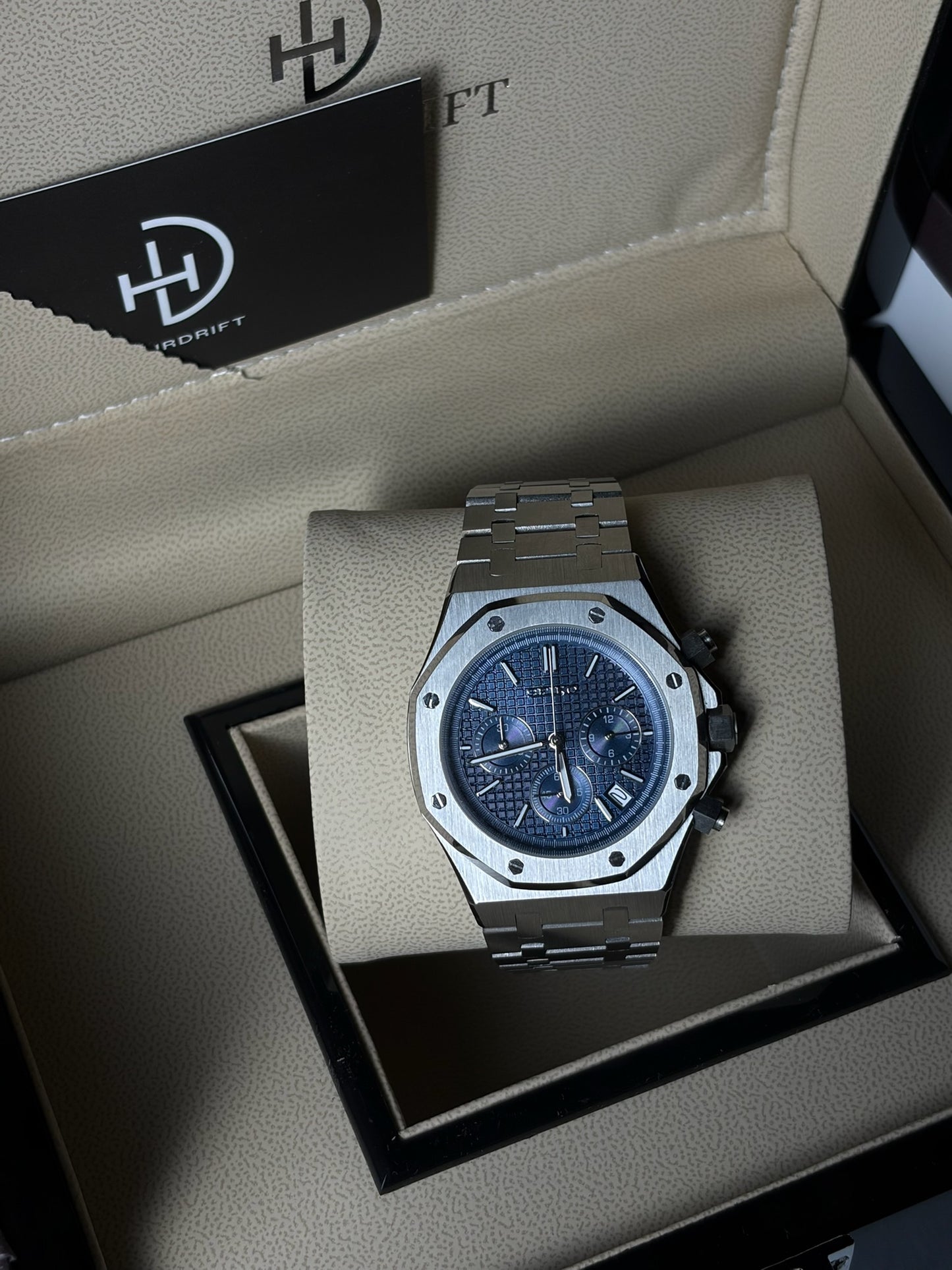 Seiko Mod Royal Oak Blue Dial