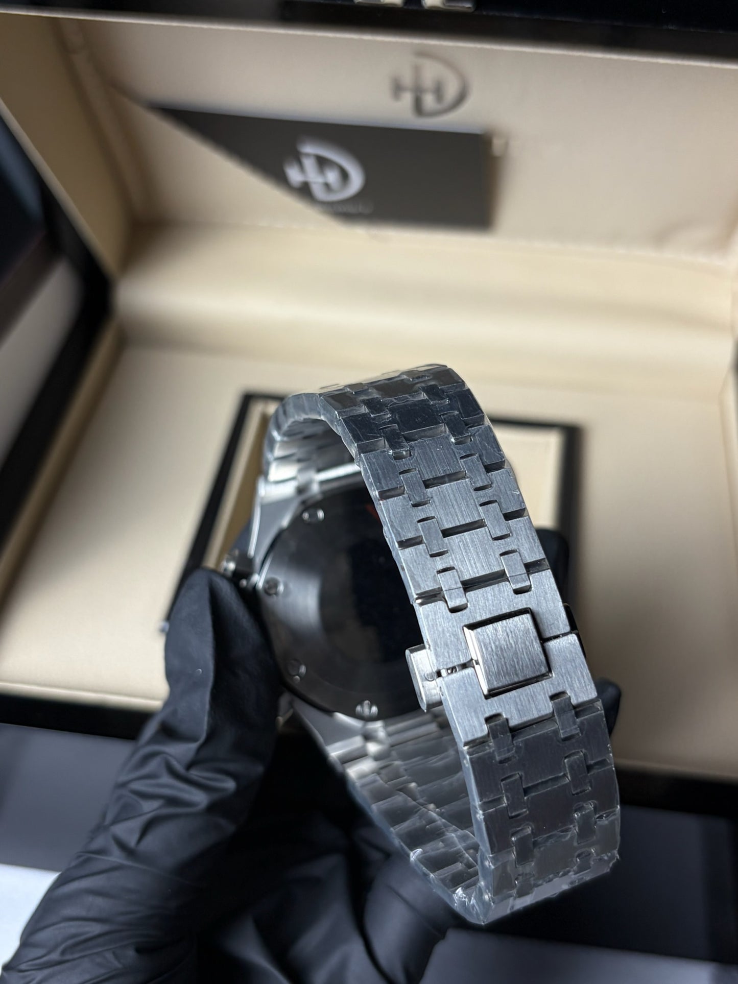 Seiko Mod Royal Oak White Dial