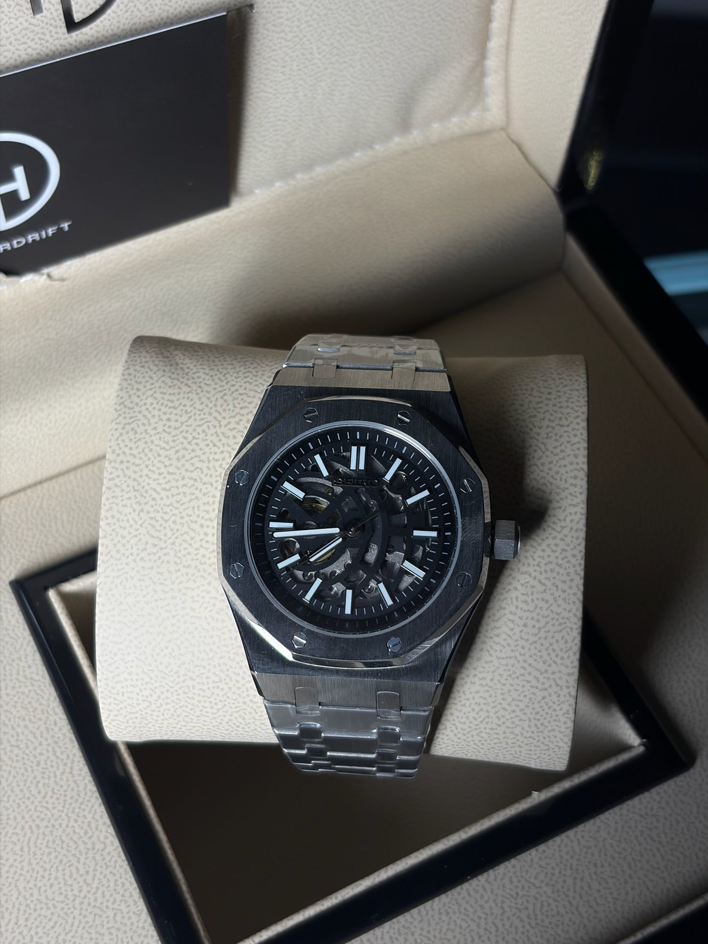 Seiko Mod Royal Oak Skeleton