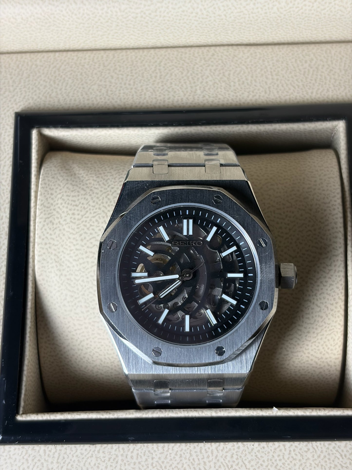 Seiko Mod Royal Oak Skeleton