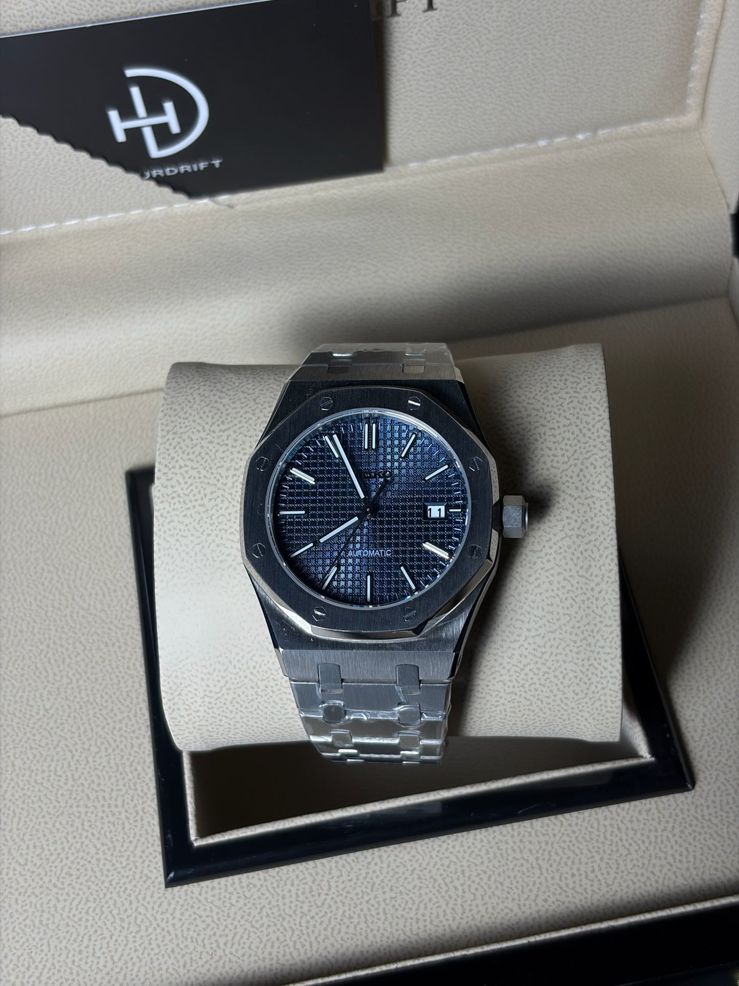 Seiko Mod Royal Oak Blue Automatic