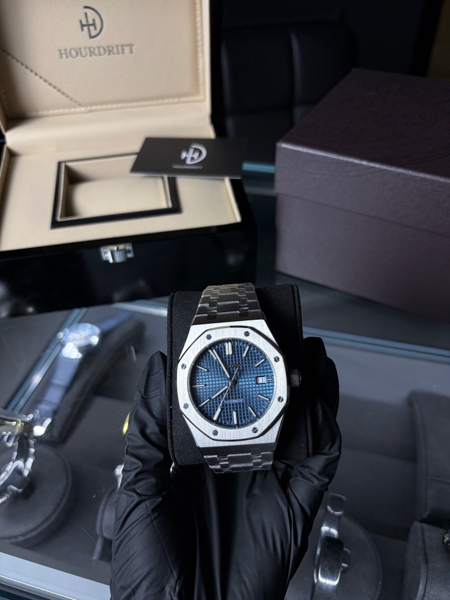 Seiko Mod Royal Oak Blue Automatic