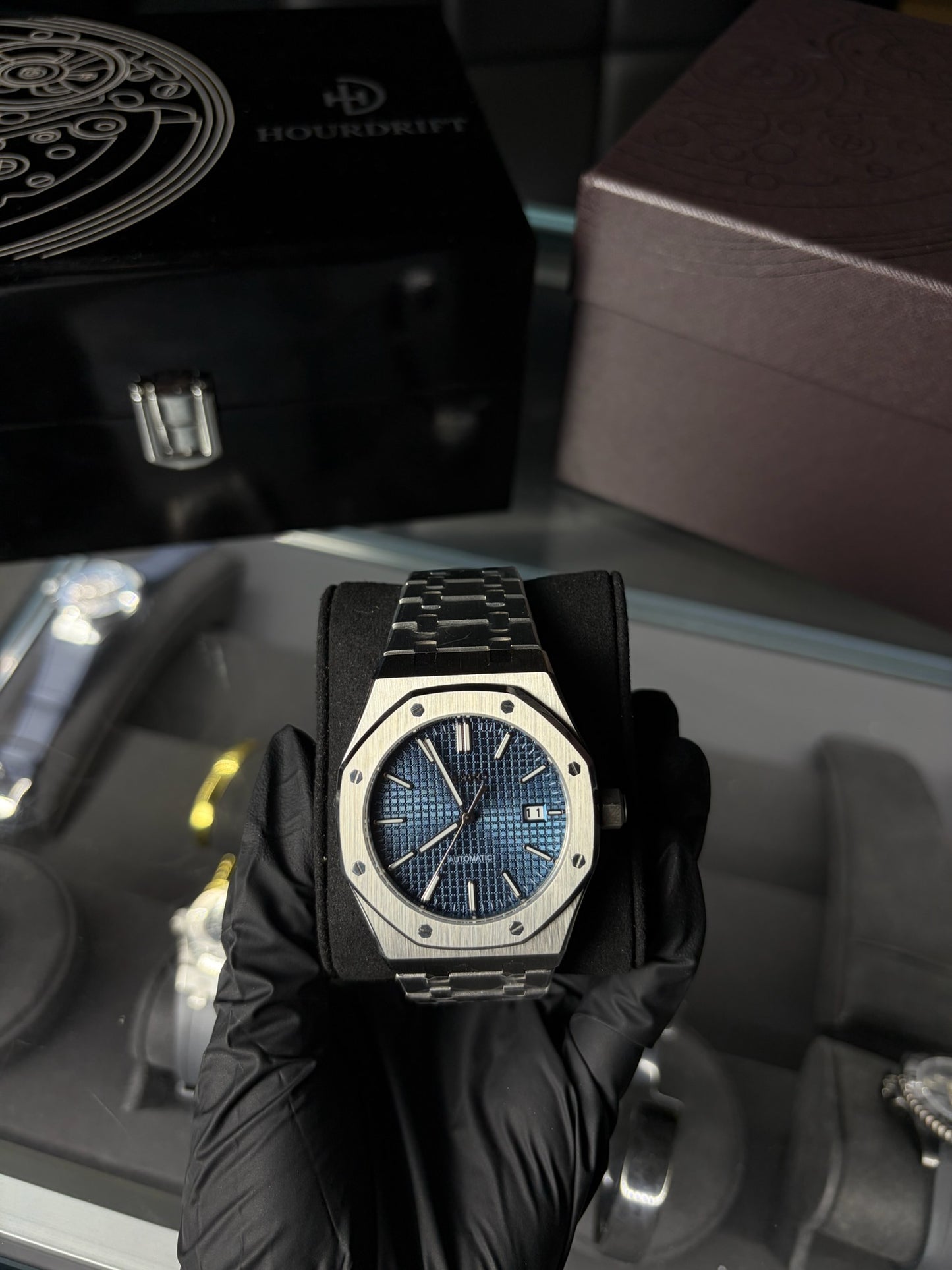 Seiko Mod Royal Oak Blue Automatic