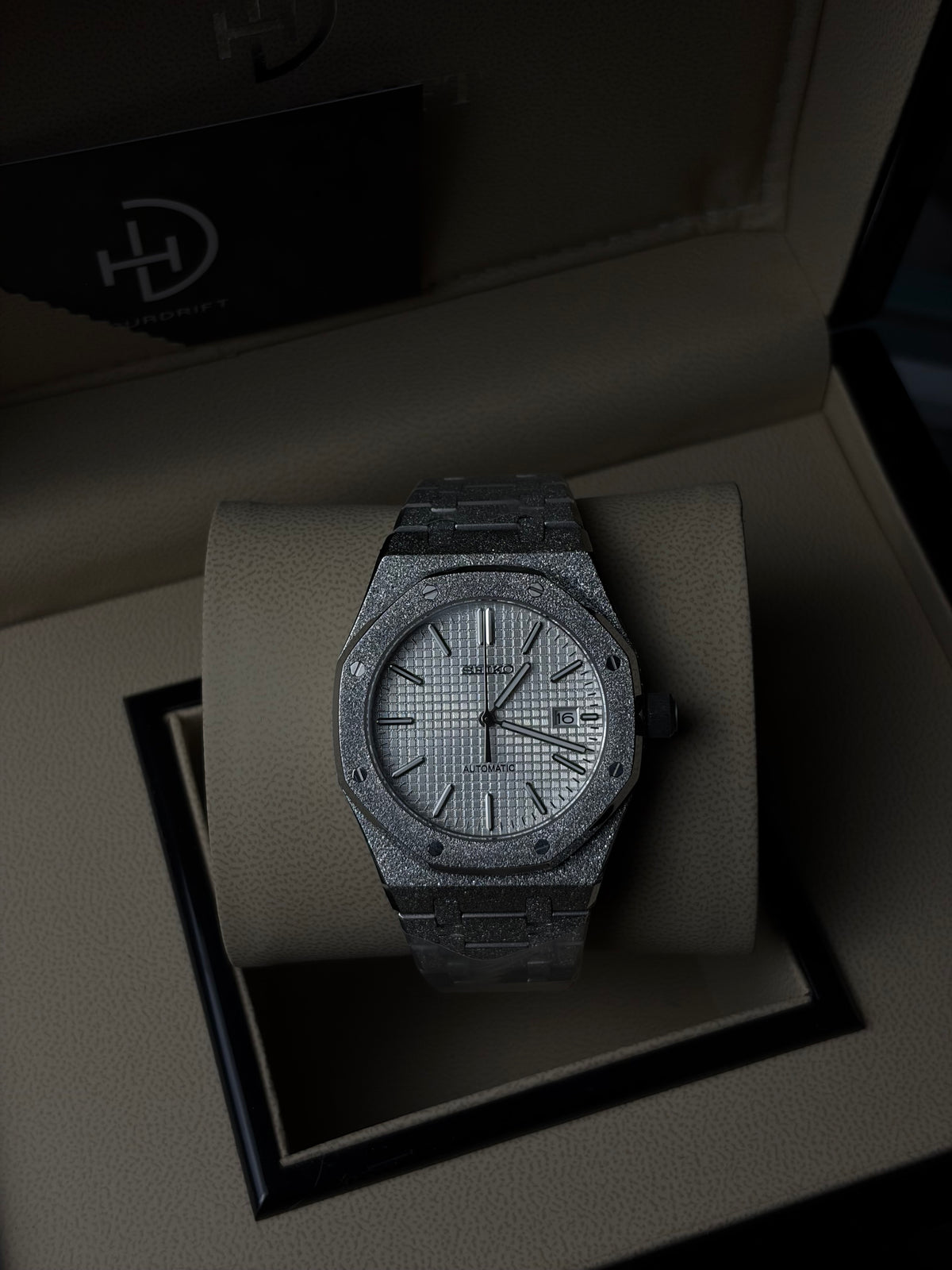 Seiko Mod Royal Oak Frosted