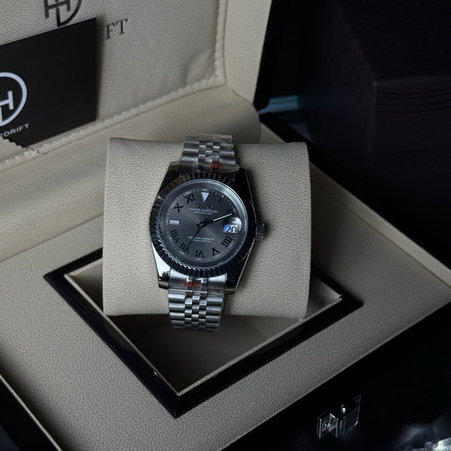 Seiko Mod Datejust Wimbledon