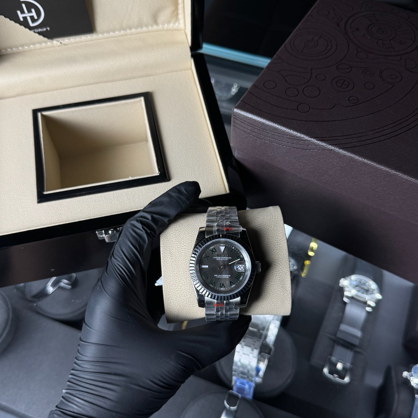 Seiko Mod Datejust Wimbledon