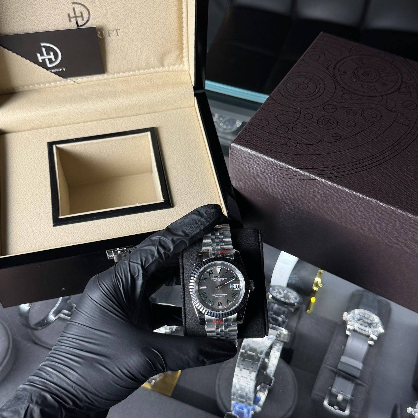 Seiko Mod Datejust Wimbledon
