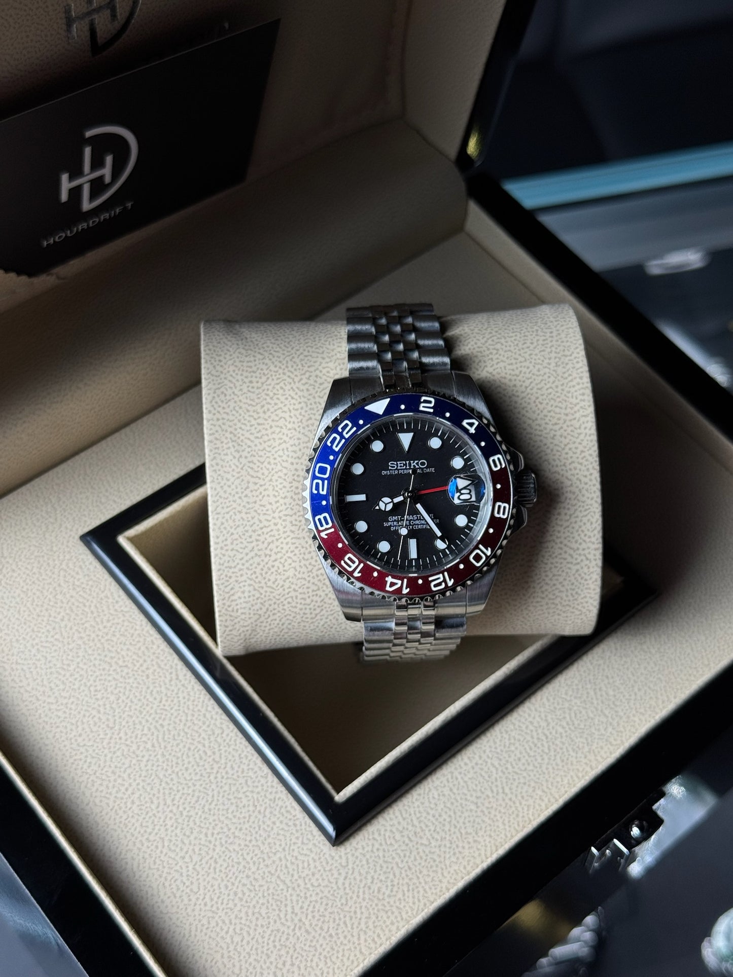 Seiko Mod Pepsi GMT