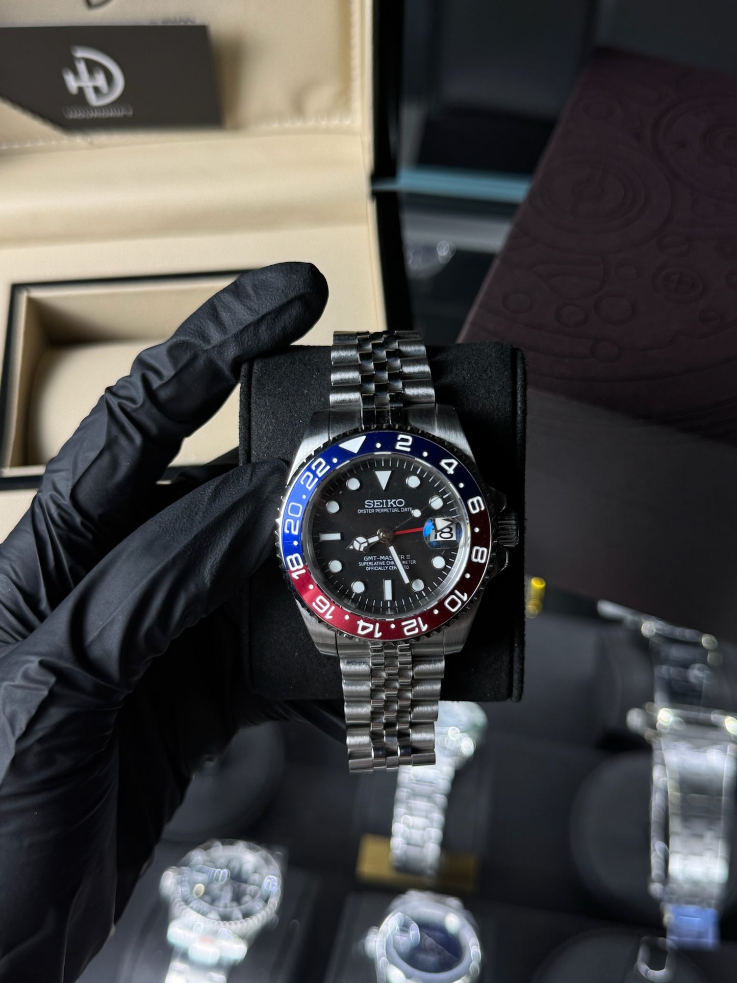 Seiko Mod Pepsi GMT