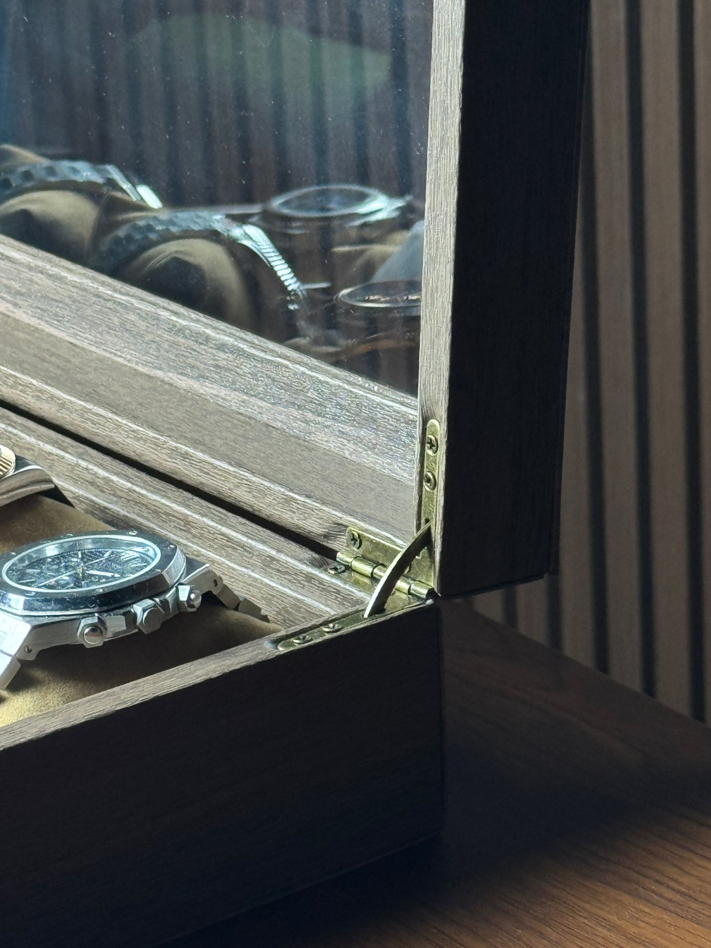 10 Slots Wooden Premium Watch Storage Box