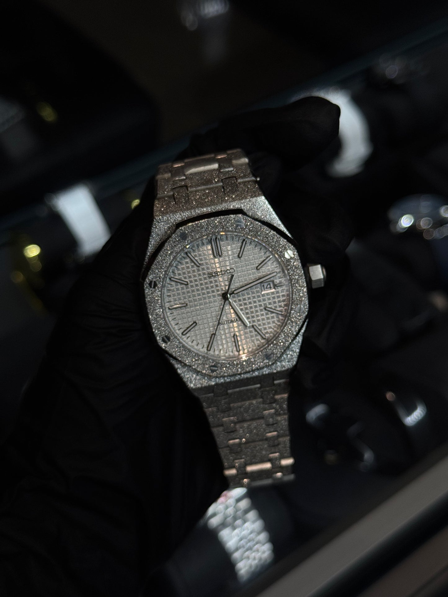 Seiko Mod Royal Oak Frosted
