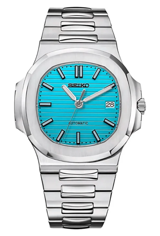Seiko Mod Nautilus Tiffany Blue