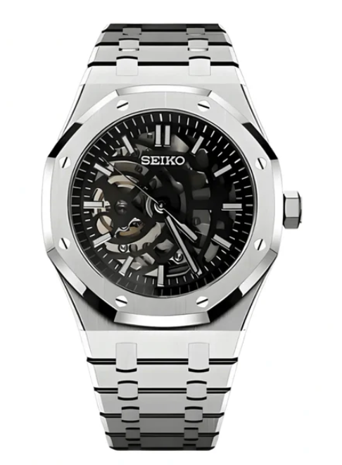 Seiko Mod Royal Oak Skeleton