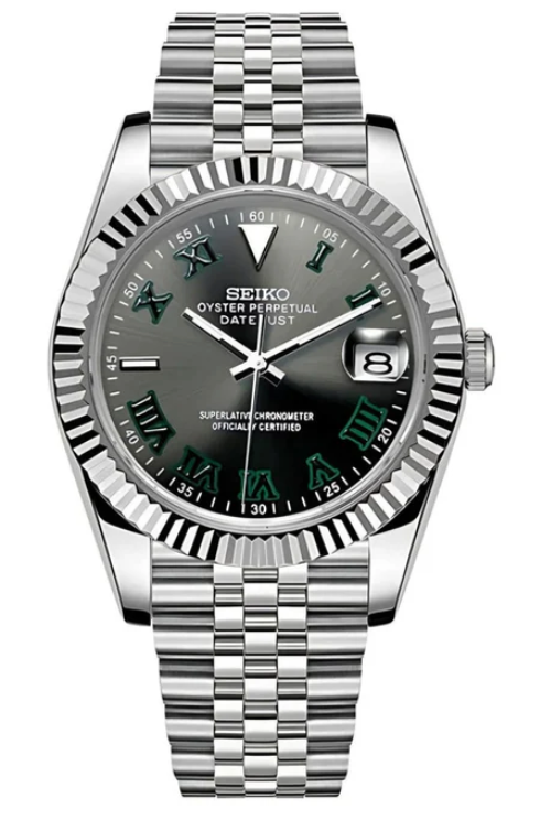 Seiko Mod Datejust Wimbledon
