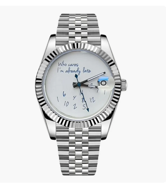 Seiko Mod Datejust (Who cares I'm already late)