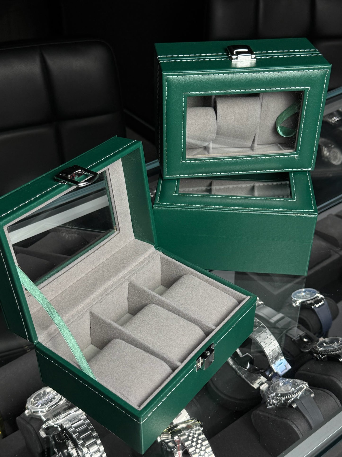 3 Slot Premium Watch Box