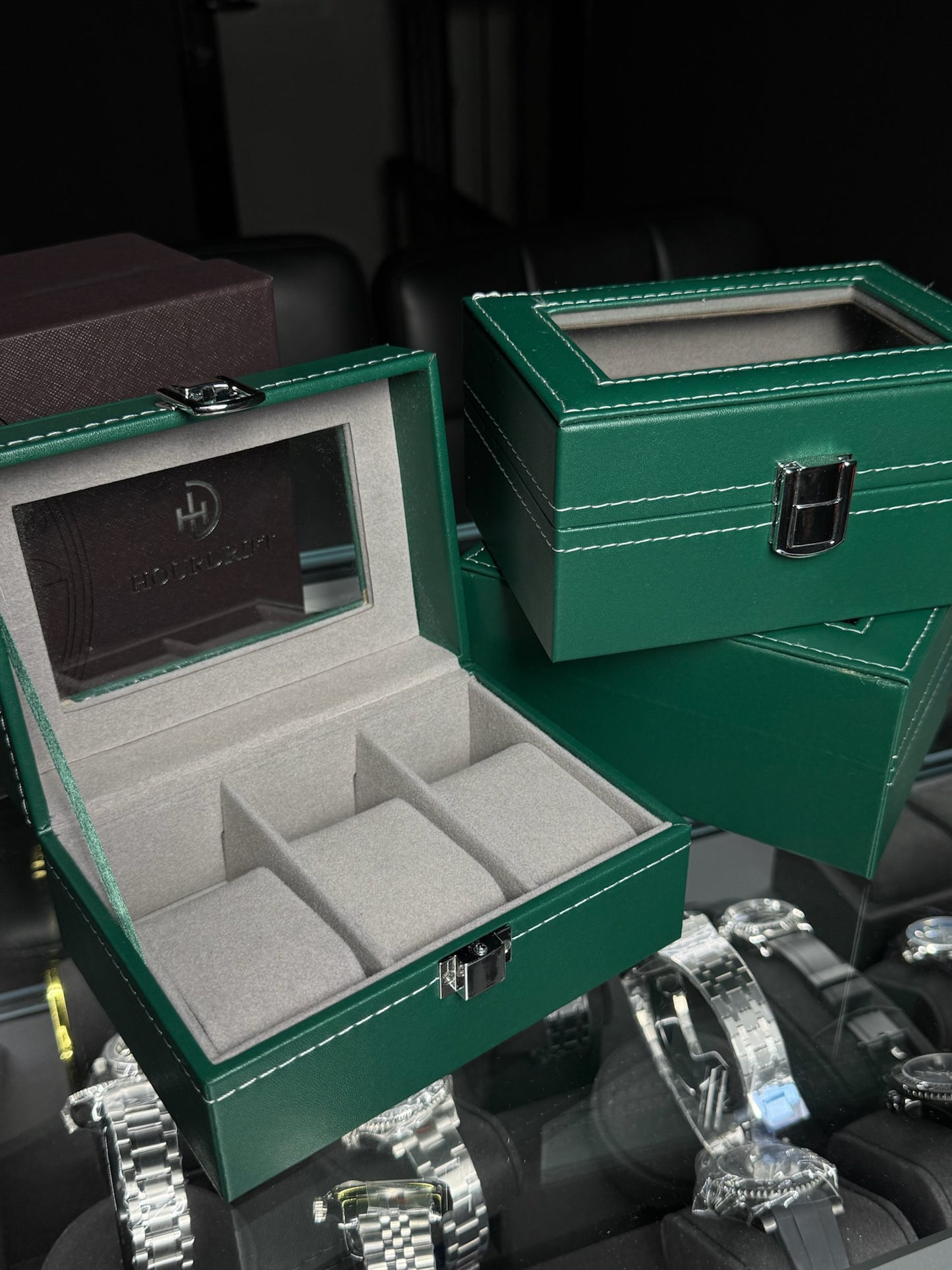 3 Slot Premium Watch Box