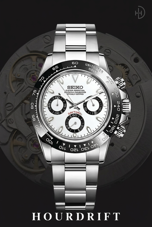 Seiko Mod Daytona Panda
