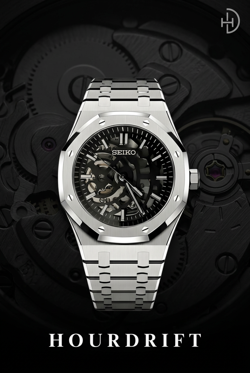 Seiko Mod Royal Oak Skeleton