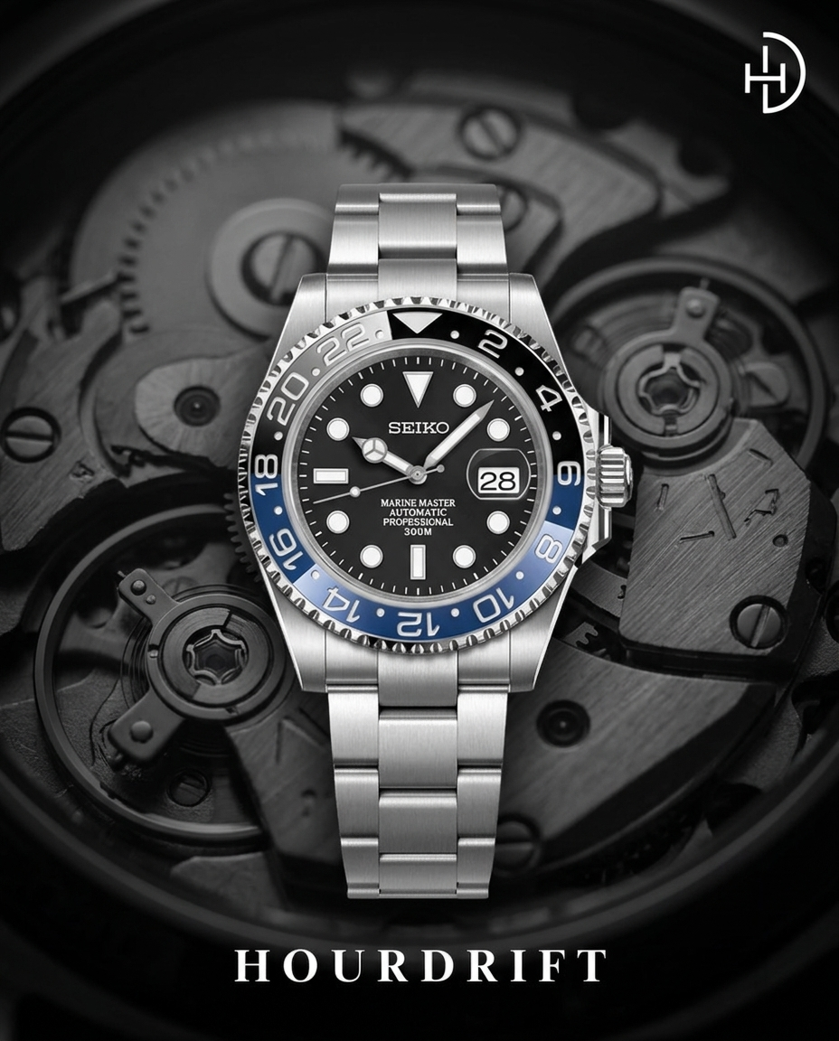 Seiko Mod Batman
