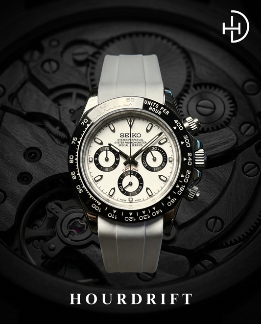 Seiko Mod Daytona Panda (Rubber Strap)