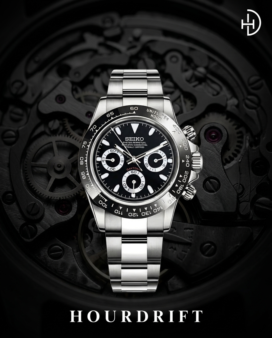 Seiko Mod Daytona Godzilla